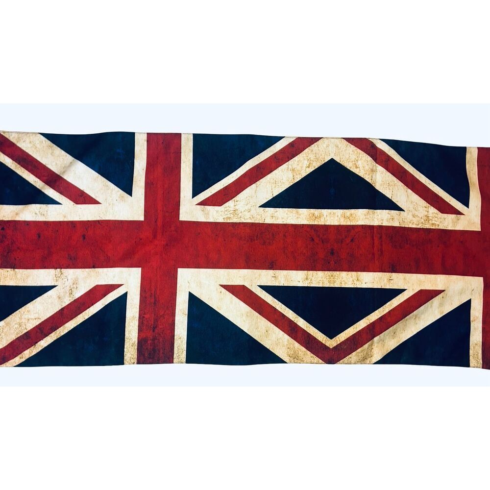 Union Jack Rustic Table Runner - Picture 2 of 3